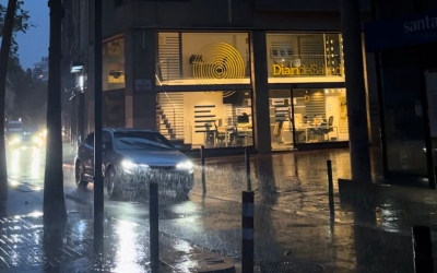 Sabadell sota la pluja